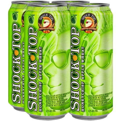 Shock Top Honeycrisp Apple Wheat Perspective: front