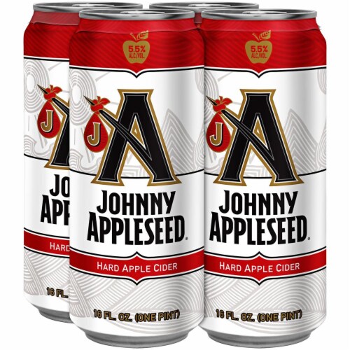 Johnny Appleseed Cider Perspective: front