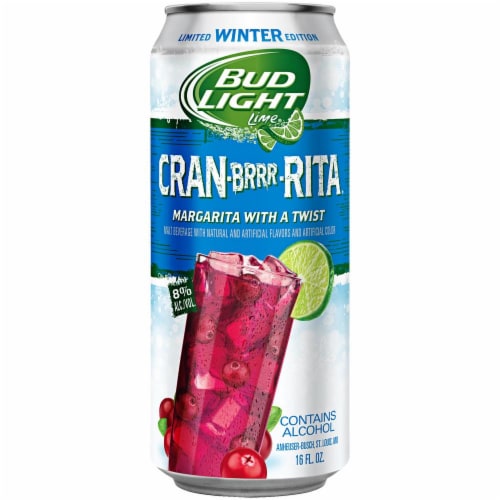 Bud Light Cran-Brrr-Rita Perspective: front