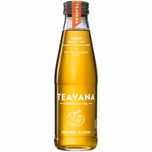 Teavana Peach Green Iced Tea Perspective: front