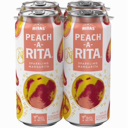 Ritas™ Peach-A-Rita® Sparkling Margarita Perspective: front