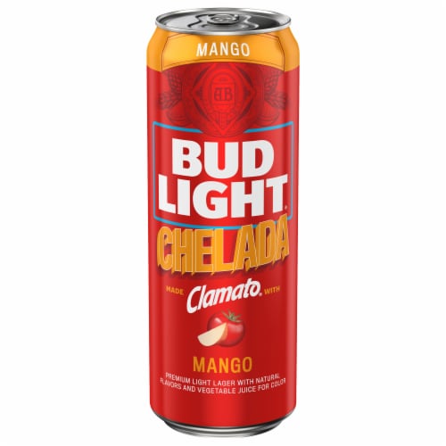 Bud Light Mango Beer Perspective: front