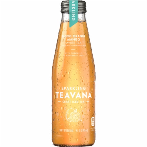 Teavana Sparkling Blood Orange Mango White Tea Perspective: front