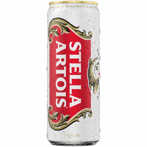 Stella Artois Premium Lager Beer Perspective: front