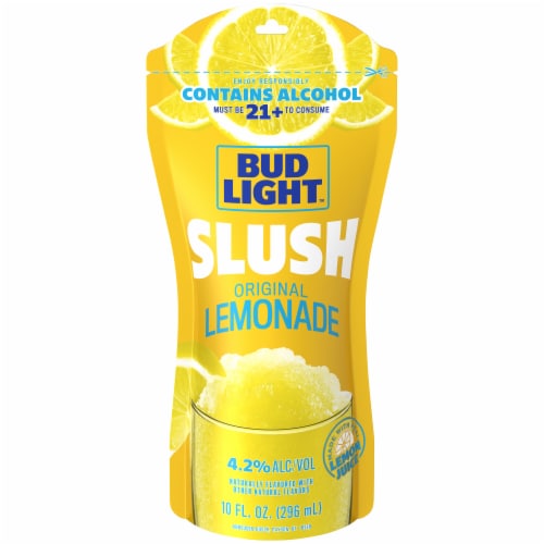 Bud Light Original Lemonade Frozen Slush Single Pouch 10 fl oz