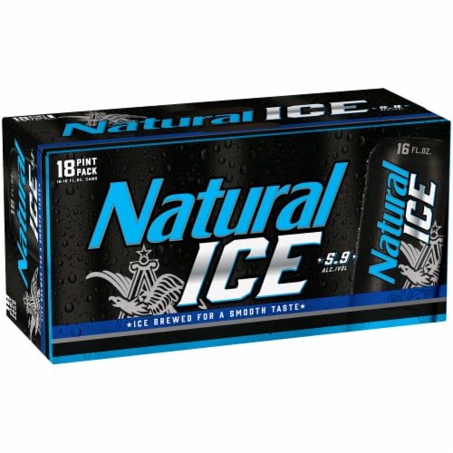 Natural Ice Beer Perspective: front