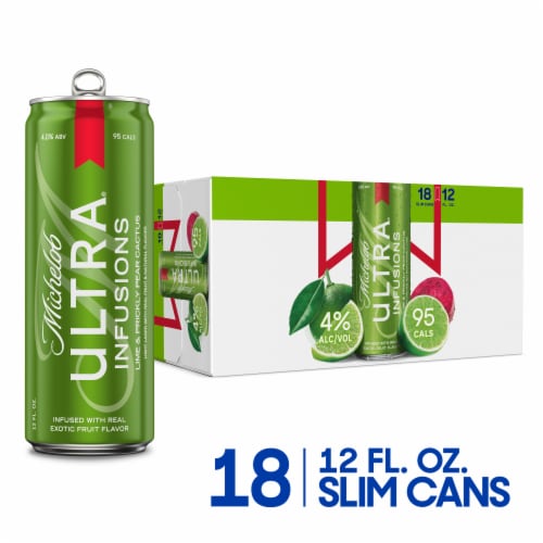 Michelob Michelob Ultra Lime & Prickly Pear Cactus Domestic American Lager Beer Perspective: front