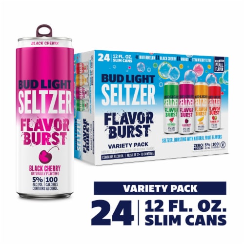 Bud Light Variety Pack Classic Seltzer Perspective: front