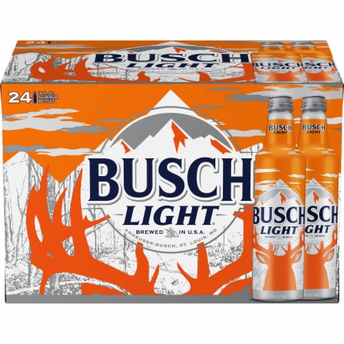 Busch Light Beer, 24 bottles / 16 fl oz - Mariano's