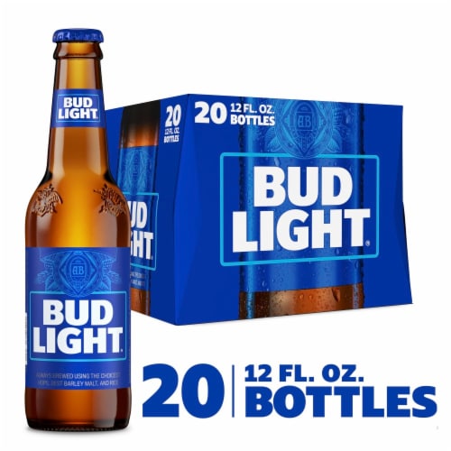 Bud Light Beer Perspective: front