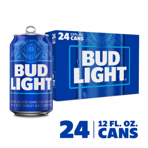 Bud Light Beer Perspective: front