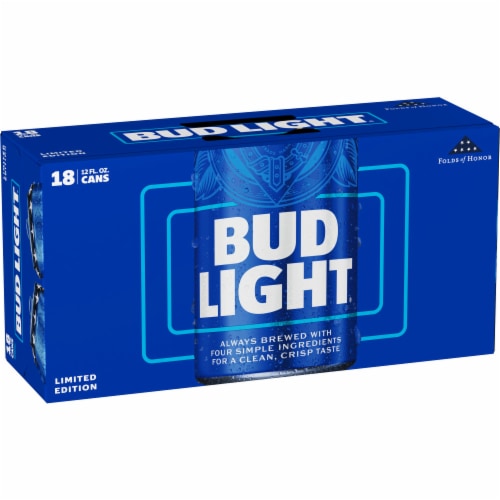 Bud Light Beer Perspective: front