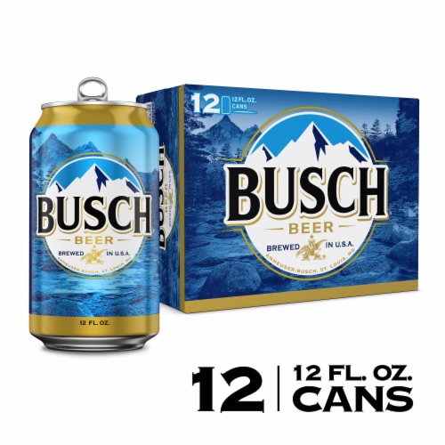 Busch Beer Perspective: front
