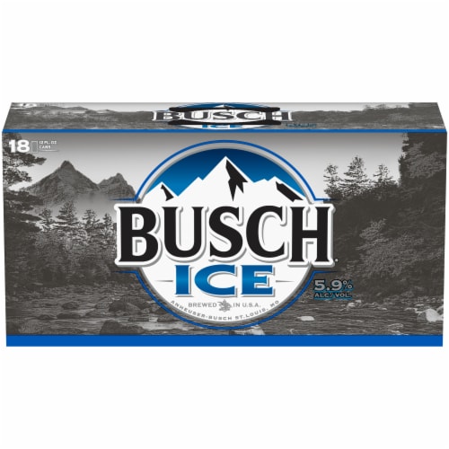 Busch Ice® Beer Perspective: front