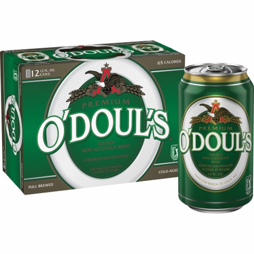 O'Doul's Premium Golden Non-Alcoholic Brew Perspective: front