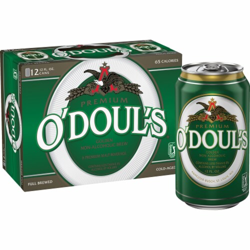 O'Doul's Premium Golden Non-Alcoholic Brew Perspective: front
