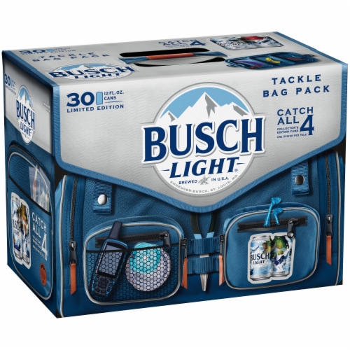 Busch Light Lager Beer 30 Pk 12 Fl