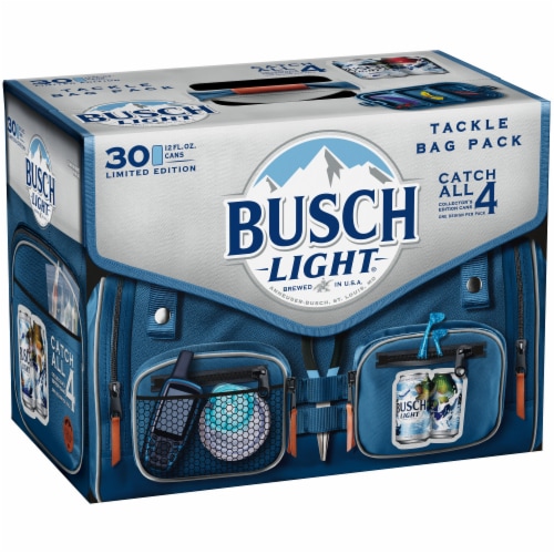 Busch Light Beer Perspective: front
