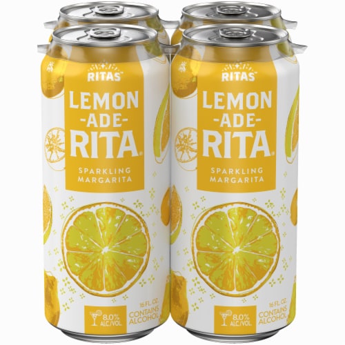 Ritas™ Lemon-Ade-Rita® Sparkling Margaritas Perspective: front