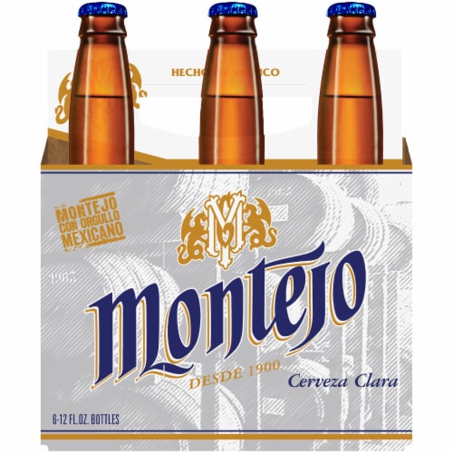 Montejo Cerveza Clara Beer, 6 bottles / 12 fl oz - Kroger