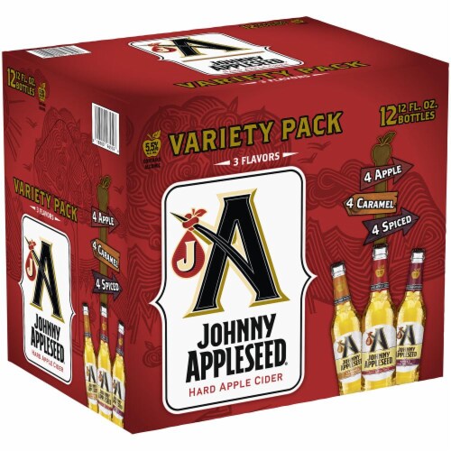 Johnny Appleseed Cider Variety Pack Perspective: front