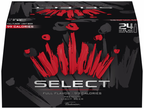 Budweiser Select Beer Perspective: front