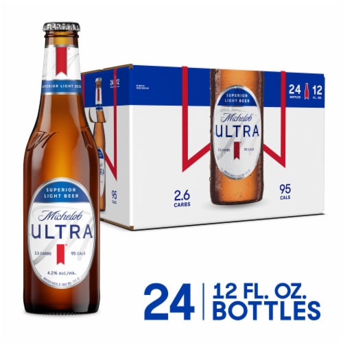 Michelob Ultra Light Beer, 24 pk / 12 fl oz - Foods Co.