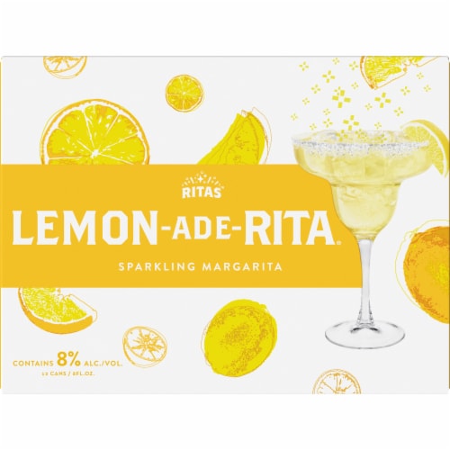 Ritas™ Lemon-Ade-Rita Sparkling Margarita Perspective: front