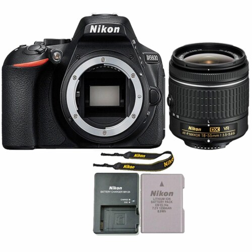 Nikon D5600 24.2mp Digital Slr Camera With 18-55mm F/3.5 - 5.6g Vr