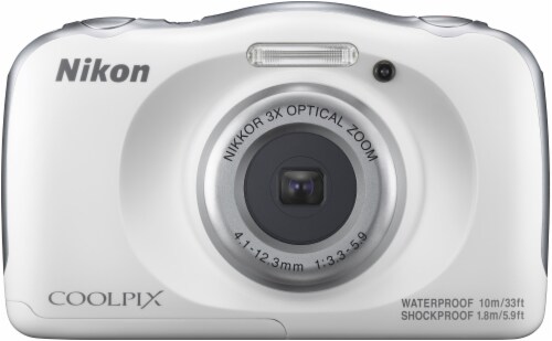 Nikon Coolpix W100 - White Perspective: front