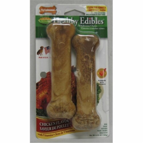 Nylabone Corp bones Healthy Edible Chicken Wol from 2 Pack NBQ103TPP 2 Harris Teeter
