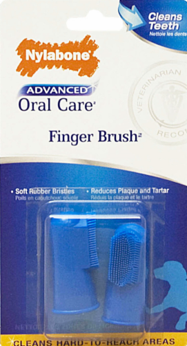Nylabone Advance Oral Care Finger Toothbrush for Dogs 1 ct Kroger