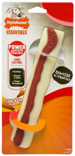 Nylabone® Chicken Flavor X-Large Power Chew Perspective: front