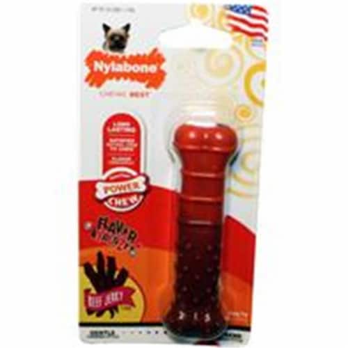 TFH Publications-Nylabone NBJ105P Power Chew Textured Bone - Souper Perspective: front