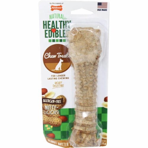 TFH Publications Nylabone NEPB105P Healthy Edibles Chew Treats Peanut Butter Souper 1 Harris Teeter