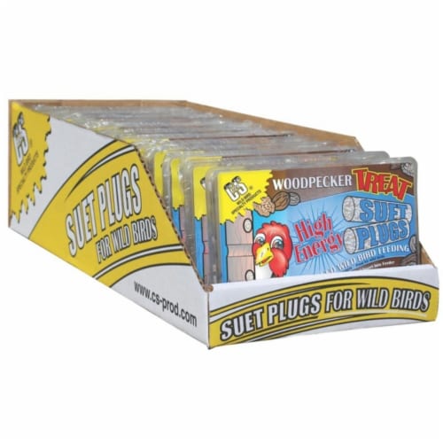 C And S Products Co Inc P - Woodpecker Treat Suet Plugs 11 Ounce - CS12689 Perspective: front