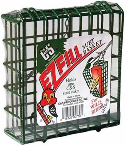 C & S EZ Fill Suet Basket Perspective: front