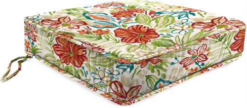 Jordan Manufacturing Deep Seat Chair Cushion - Valeda Breeze Perspective: front