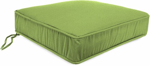 Jordan Manufacturing Deep Seat Chair Cushion - Husk Texture Leaf Perspective: front
