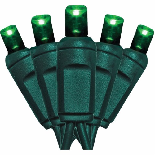 J Hofert Green 100-Bulb M5 LED Light Set 2365-05 Perspective: front