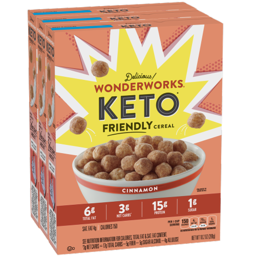 Wonderworks™ Keto Friendly Cinnamon Cereal Perspective: front