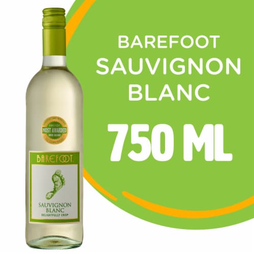 Barefoot® Cellars Sauvignon Blanc California White Wine Perspective: front