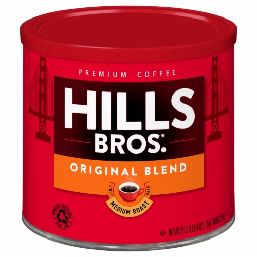 Hills Bros.® Original Blend Medium Roast Ground Coffee Perspective: front