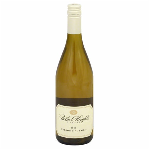Bethel Heights Oregon Pinot Gris White Wine Perspective: front