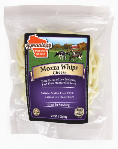 Henning's Mozza Whips Mozzarella Cheese Perspective: front