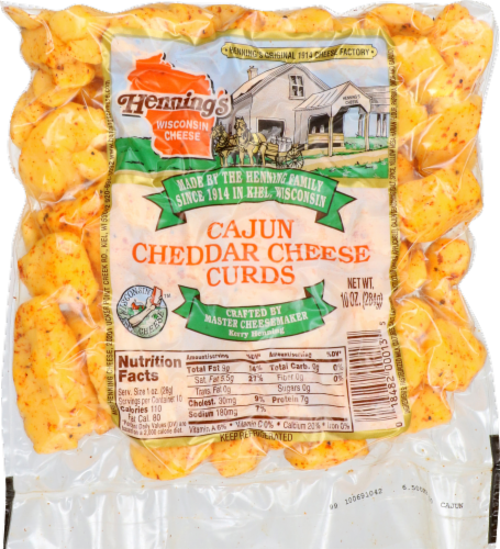 Hennings Cajun Cheddar Cheese Perspective: front