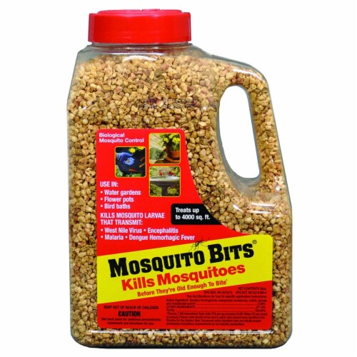 Summit Chemical Mosquito Bits Quick Acting Outdoor Mosquito Control, 30 Ounces Perspective: front
