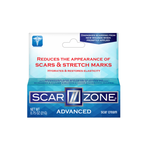 Scar Zone Advanced Skin Care Scar Cream Perspective: front
