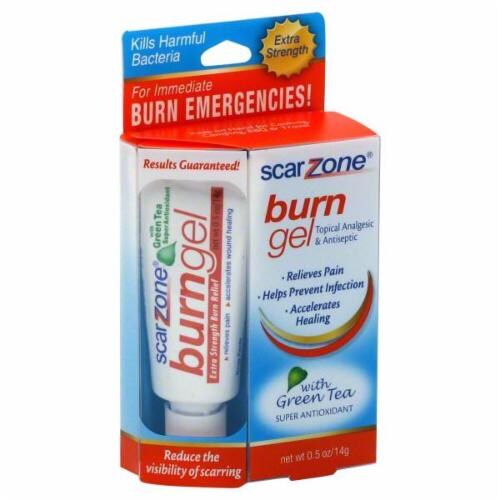 Scar Zone Burn Gel Perspective: front