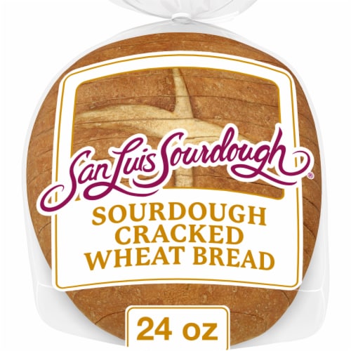 San Luis Sourdough Cracked Wheat Bread Perspective: front